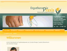 Tablet Screenshot of ergotherapie-kroeger-beisenbusch.de